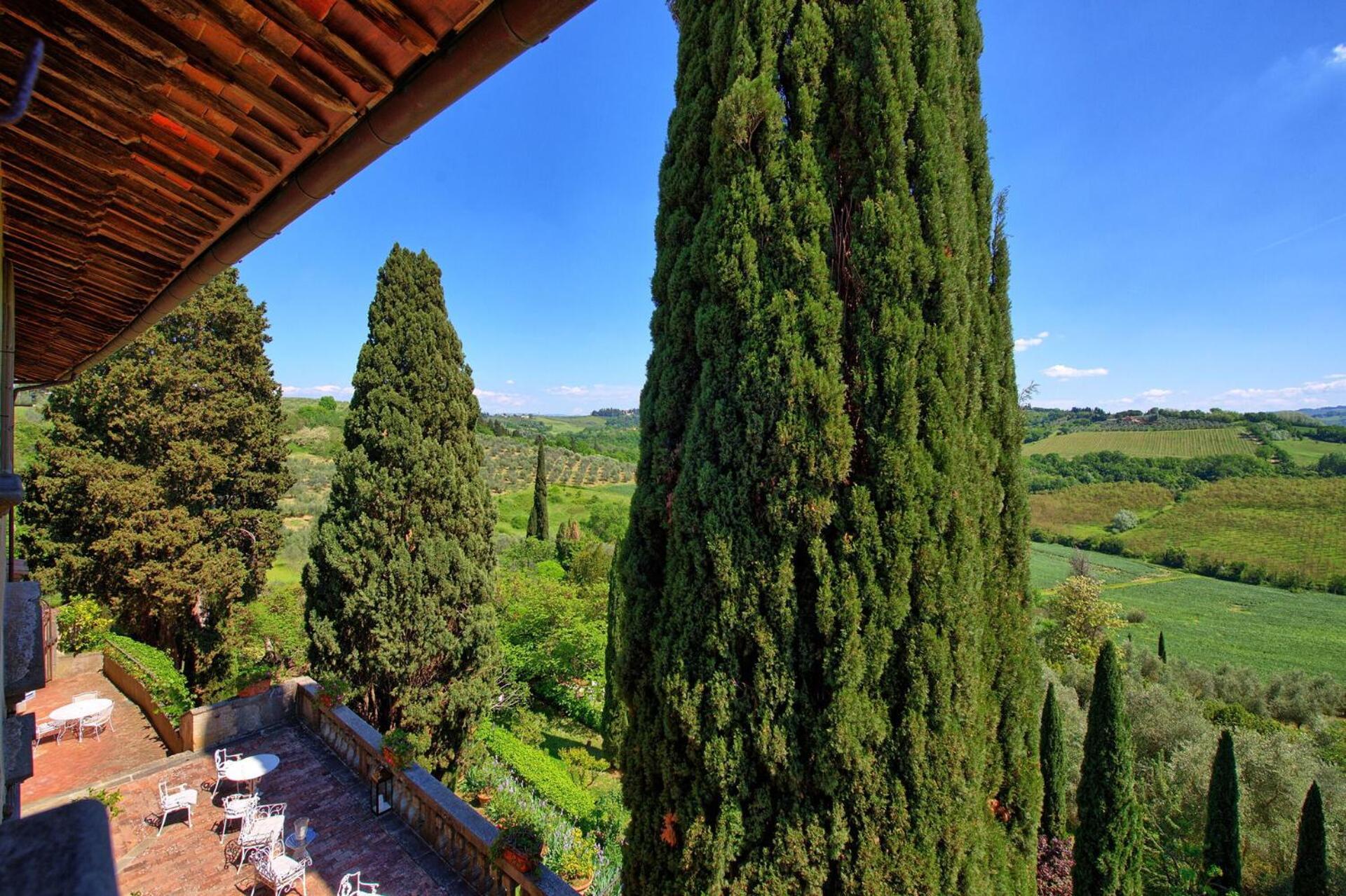 Castello Di Montegufoni By Posarellivillas Montagnana Val Di Pesa Kültér fotó